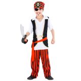 Jungenkostüm Captain Messerjockel - 128 (7-8 Jahre)