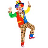 Kinder - Teenkostüm Clown Sockenschuss - 128 (7-8 Jahre)