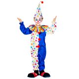 Kinder - Teenkostüm Clown Jux - 116 (5-6 Jahre)