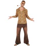 Herrenkostüm Hippie John - XL