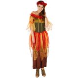 Frauenkostüm Herbstfee - S