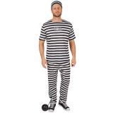 Herrenkostüm Sträfling - XXL