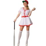 Frauenkostüm Baseball - S