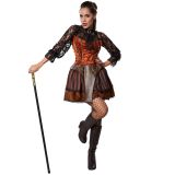 Frauenkostüm Steampunk Gräfin - M