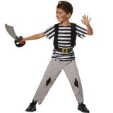 Jungenkostüm Kühner Pirat - 164 (13-14 Jahre)