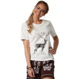 T-Shirt Blumenhirsch - XXL