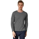 Langarm-Shirt Männer - grau, L