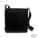Harolds Jil Umhängetasche aus Leder 29 cm - schwarz