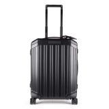 Piquadro Alu Ultra Slim Hartschalentrolley 55 cm - Nero