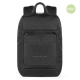 Piquadro Macbeth Laptop-Rucksack 36 cm - Black