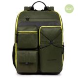 Piquadro Otello Rucksack RFID 43 cm - Green