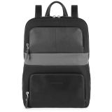 Piquadro Michael Kleiner Rucksack mit Laptopfach 11  nero