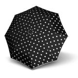 Knirps T.010 Small Manual Taschenschirm Dots Art Black