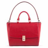 Piquadro DF Damenlaptoptasche für 13,3  Notebook un iPad Pro 12.9  rot