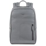 Piquadro David Laptop-Rucksack 15.6  grigio