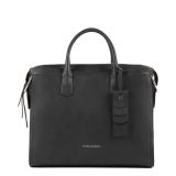 Piquadro Gea Kurzgrifflaptoptasche 14  mit Anti-Stoss Schutz schwarz