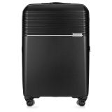 Hedgren Lineo Stripe L, 76cm Trolley erweiterbar Black