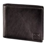 Hama Est. 1923 Amsterdam Leder-Kreditkarten-Geldbörse H31C Rustic Dark Brown