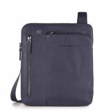 Piquadro Black Square Umhängetasche mit iPad®Air/Pro 9,7-Fach Meerblau