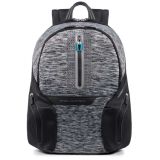 Piquadro Coleos Active Laptop-Rucksack 14  mit Tabletfach und USB-Anschluss Grau