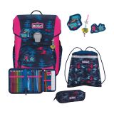 Scout Neo Schulranzen-Set 4-teilig DIN Magic Sea
