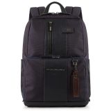 Piquadro Brief Laptoprucksack 14  blau