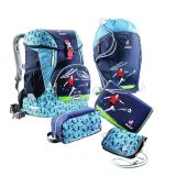 Deuter School OneTwo Set - Sneaker Bag, 5-teilig navy-soccer