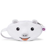 Affenzahn kleine Tasche  Polarbär  Bauchtasche Weiß