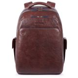 Piquadro Blue Square Special Rucksack mit Fach für PC/iPad 10,5 /9,7  dunkelbraun