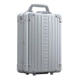 Aleon Business Briefcase Vertical 14  Silber