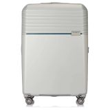 Hedgren Lineo Stripe L, 76cm Trolley erweiterbar Silver