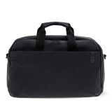 A E P Workbag *Sleek* Leather Business Work Bag mit Laptopfach Charcoal Black