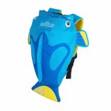 Trunki PaddlePak Tang der tropische Fisch Kinderrucksack Medium blue