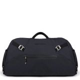 Piquadro PQ-Modular Reisetasche aus rezykliertem antiviralen Stoff Schwarz