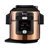 Ninja Deluxe Schwarz & Kupfer Foodi MAX 14-in-1 SmartLid-Multikocher OL750EUDBCP