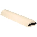 Massage Halbrolle aus Kunstleder - beige