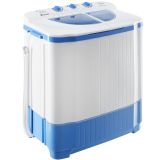 Mini-Waschmaschine 4,5 kg mit Wäscheschleuder 3,5 kg - weiß