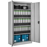 Aktenschrank mit 5 Böden - grau, 90 cm
