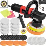 Exzenter Poliermaschine 710W mit Koffer - 25-tlg.