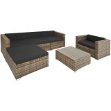 Rattan Lounge Milano - natur