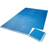 Bodenschutzmatte 24-tlg. - blau