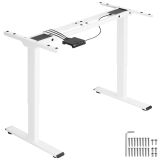 Tischgestell Melville höhenverstellbar 110-168x60x70-119cm - weiß