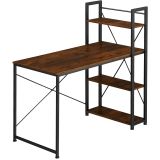 Computer-Schreibtisch Hershey 122x61x120cm - Industrial Holz dunkel, rustikal