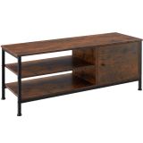 TV-Regal Durban 110x40x45,5cm - Industrial Holz dunkel, rustikal