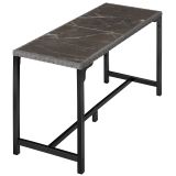 Rattan Bartisch Lovas 161x64,5x99,5cm - grau