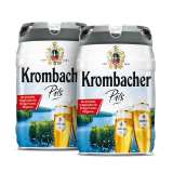 Krombacher Pils 2x5L Frische-Fässchen