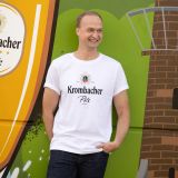 Krombacher T-Shirt Logo Gr. L