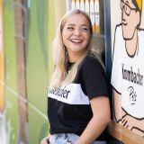 Krombacher T-Shirt Schriftzug Gr. XXL