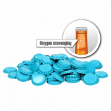 Kronkorken 26 mm sauerstoffabsorbierend hellblau 100 St.