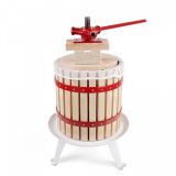 Vinoferm Obstpresse Korb aus Holz 12 l